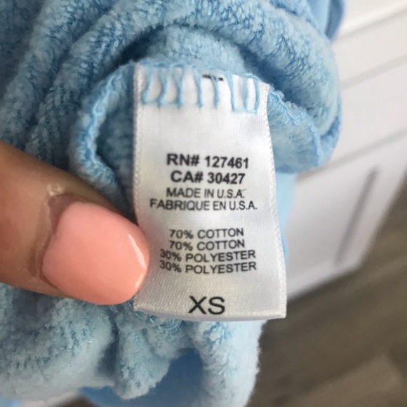 Wildfox bikini bod roadtripper sweatshirt blue - Picture 5 of 7